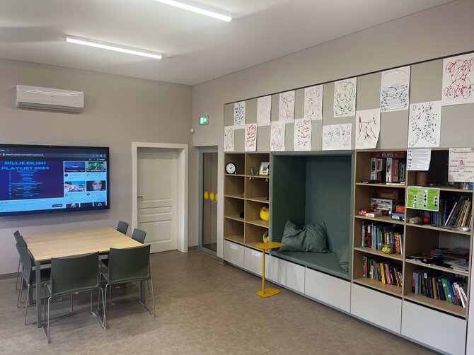 Pranešimo žiniasklaidai autorių nuotr./RPLC Vilniaus filialo Vaikų dienos stacionaro skyrius