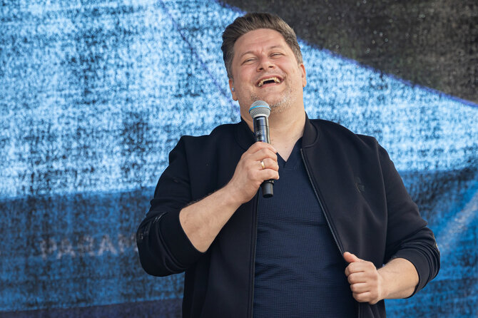 Ekaterinos Khvashchynskayos nuotr./Šventės Santaros klinikose akimirkos