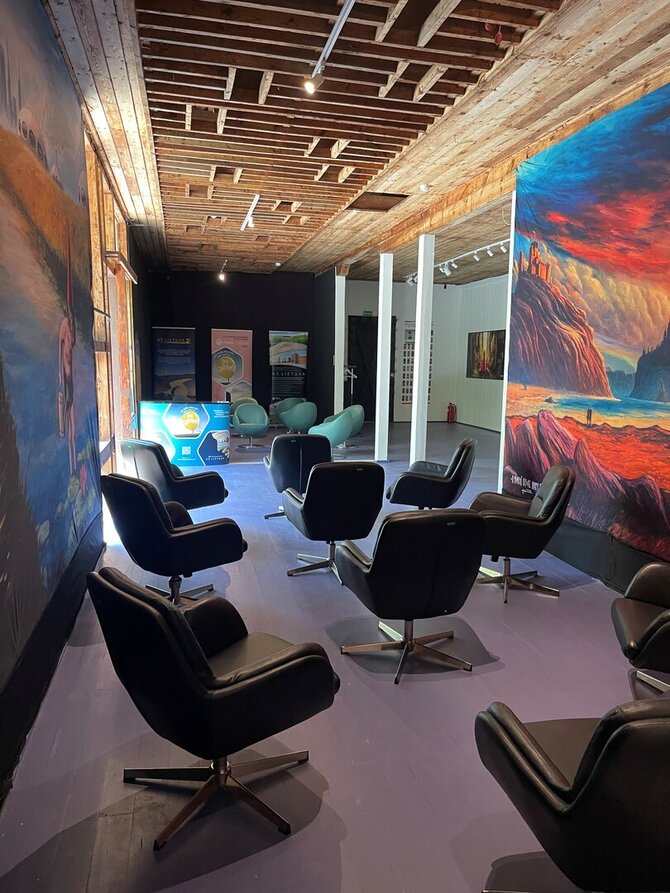 Pranešimo žiniasklaidai autorių nuotr./VR kino erdvė „Hexa Cinema“ Palangoje