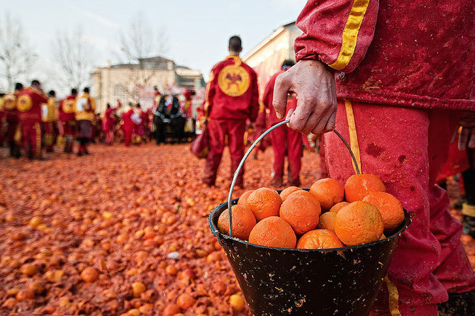 Apelsinų mūšis Italijoje