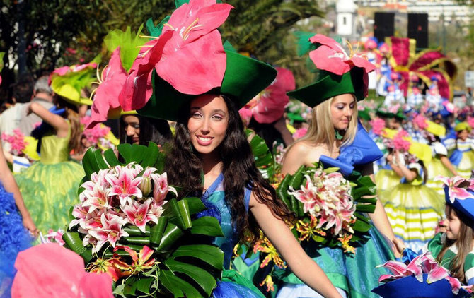 Gėlių festivalis, Madeiroje