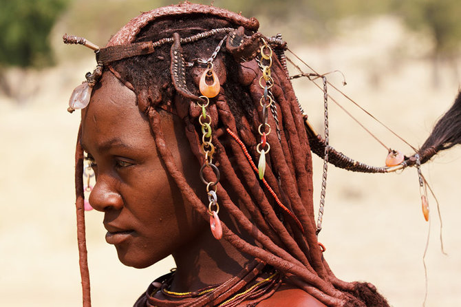 Išskirtinės Namibijos moterų šukuosenos kurias jos puoselėja nuo vaikystės