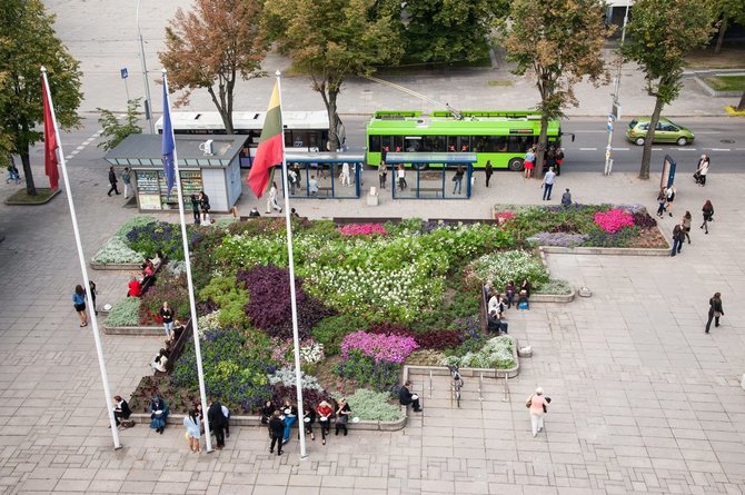 Jono Petronio nuotr./Studentų skvere įsikurs netradicinė biblioteka