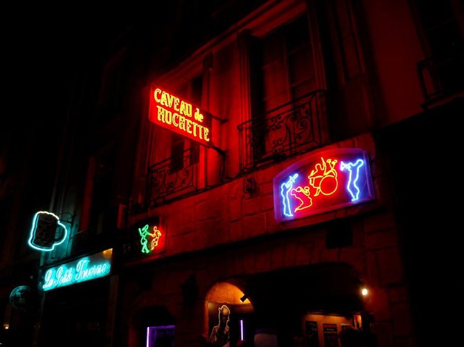 „Le Caveau de la Huchette“ klubas Paryžiuje