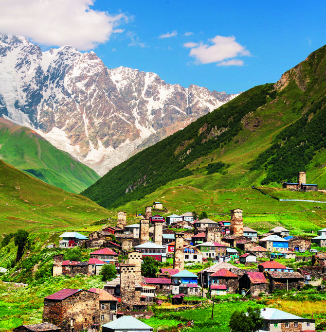 „Novaturo“ nuotr./Svanetijos regionas, kuriame yra Ušguli kaimas, yra įtrauktas į UNESCO paveldo objektų sąrašą
