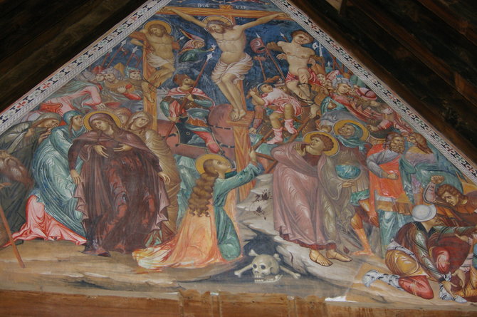 Gerimanto Statinio nuotr./Galata kaimo bažnytėlės XVI a. freskos saugomos UNESCO