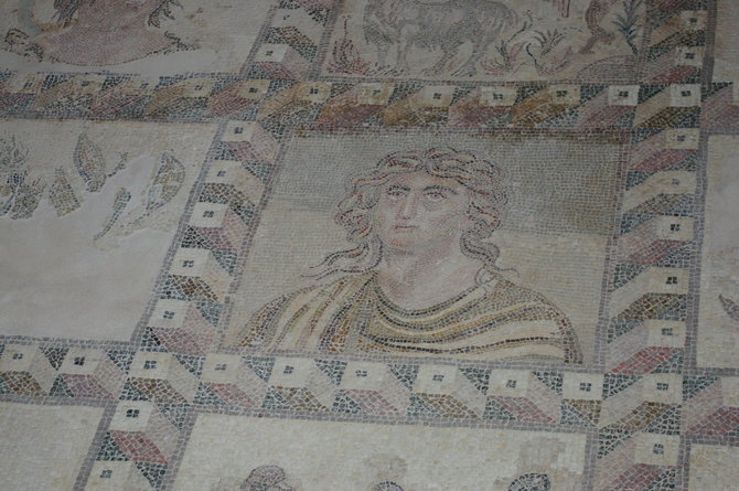 Gerimanto Statinio nuotr./Pafos archeologiniame muziejuje, Aleksandro Makedoniečio atvaizdas 