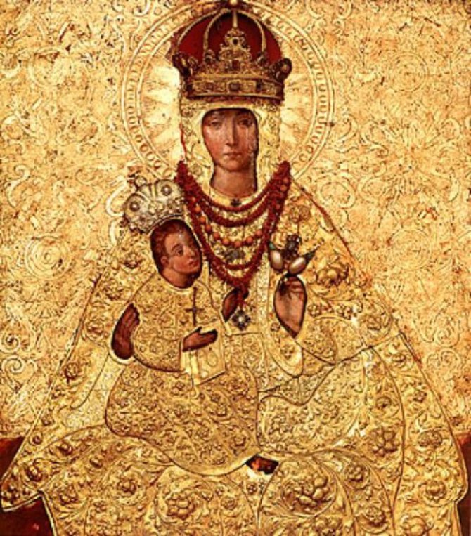 Dievo Motinos Lietuvos Globėjos paveikslas