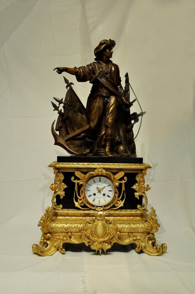 Laikrodžių muziejaus nuotr./A.Boso kolekcijos laikrodis