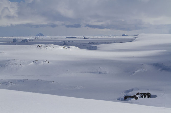Amundsen-Scott mokslinė stotis, Pietų ašigalis, Antarktida