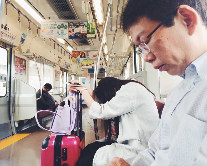 S.Grigorjevo nuotr./Japonijos metro galioja nerašytos, bet griežtos taisyklės