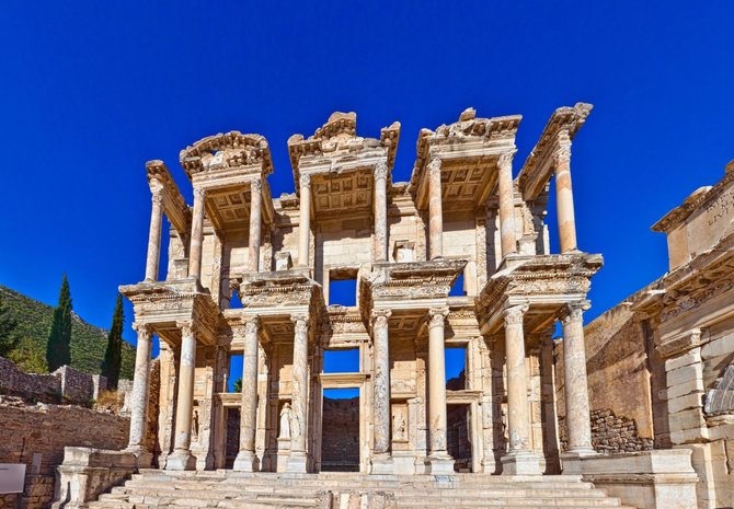 123rf.com/Celsijaus biblioteka Efese Turkijoje