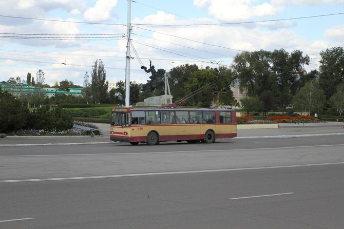 Vaido ir Vytauto Mikaičių nuotr./Mieste kursuojančiame troleibuse užsieniečių nepamatysi