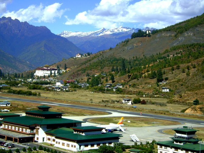Butane esantis oro uostas