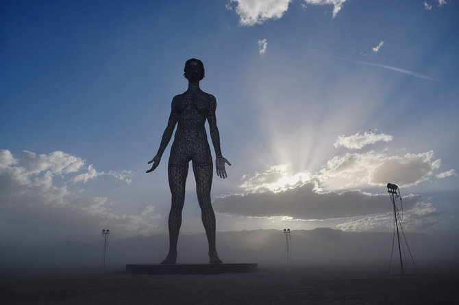 Žanetos Paunksnės nuotr./Stebuklas dykumoje – festivalis „Burning Man 2015“