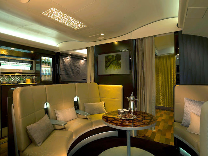 „Etihad Airways“ nuotr./„Etihad Airways“ orlaiviuose įrengti privatūs kambariai