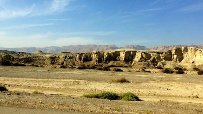 Travel On Spot nuotr./Žemiausia sausumos vieta pasaulyje – prie Negyvosios jūros