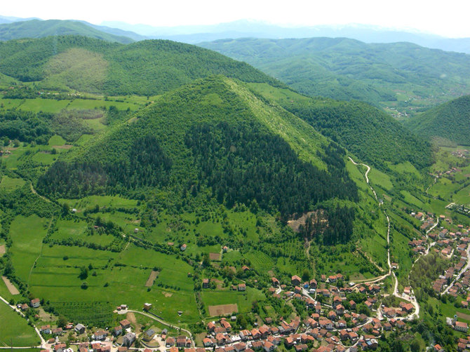 Bosnijoje ir Hercegovinoje esanti „piramidė“