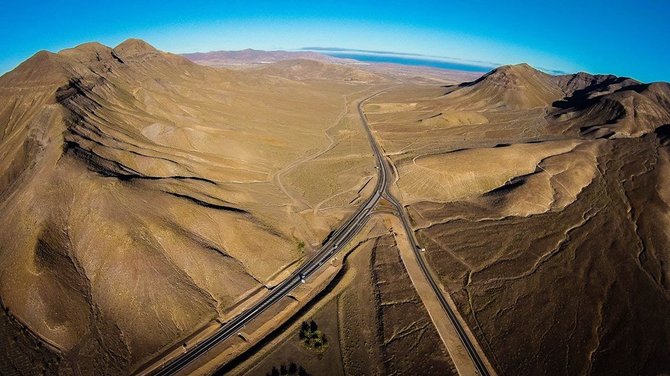 Karolio Žukausko nuotr./Fuerteventura iš drono