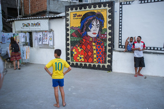 Dainiaus Kinderio nuotr./Santa Marta favela, t.y. lūšnynas