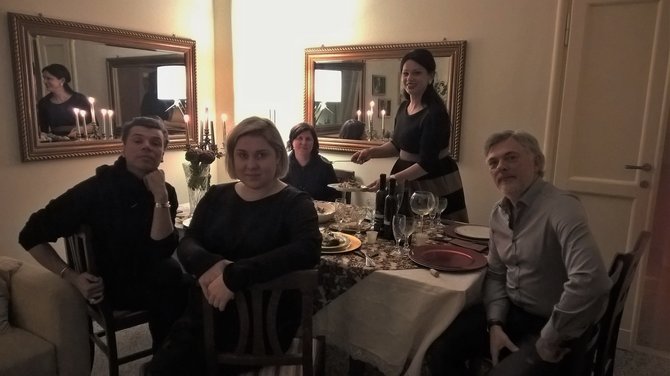 „Tavo Roma“ nuotr./Gastronominiai atradimai – vakarienėje pas Paulių ir Jurgą Jurkevičius