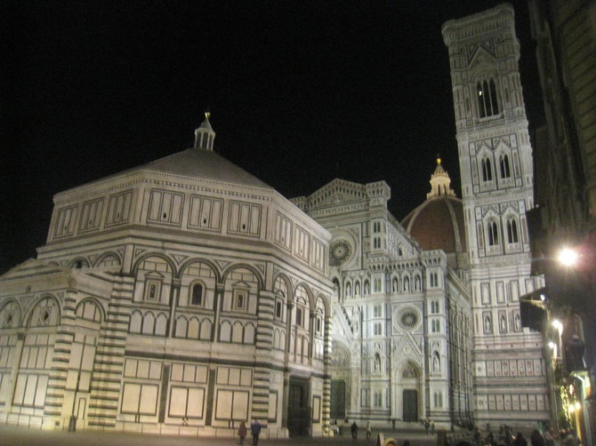 Vytauto Narusevičiaus nuotr./Santa Maria del Fiore katedros (Duomo) kompleksas Florencijoje