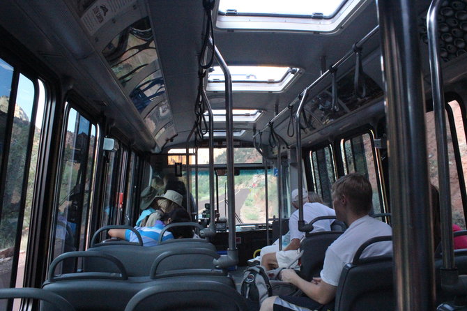 „T&G“ nuotr./Viešasis transportas, kuriuo būtina naudotis lankantis Siono nacionaliniame parke