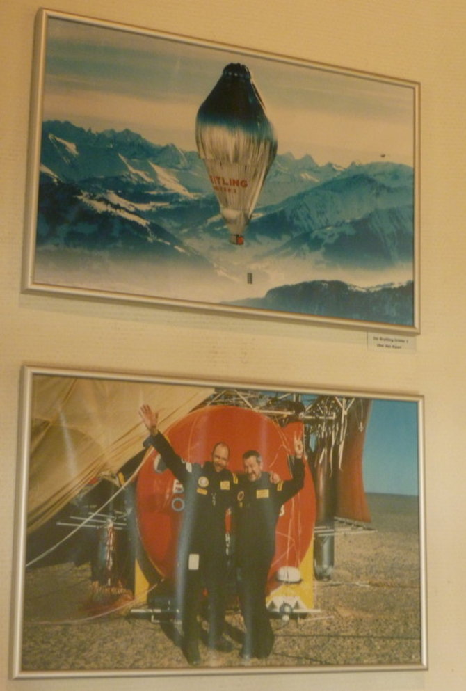 Eglės Digrytės nuotr./Balionas, kuriuo šveicaras Bertrandas Piccardas ir anglas Brianas Jonesas 1999-aisiais pirmą kartą apskrido pasaulį