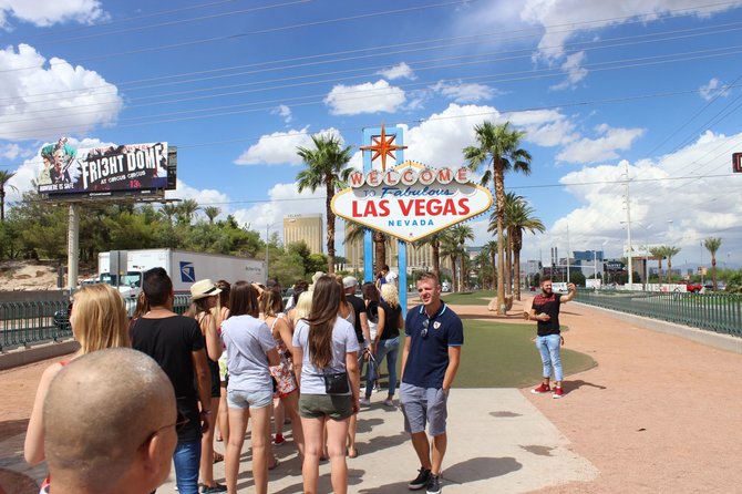 „T&G“ nuotr./ Žymusis Las Vegaso ženklas
