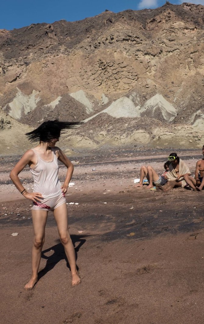 Teodoro Grigaliūno nuotr./Jauni iraniečiai paplūdimyje