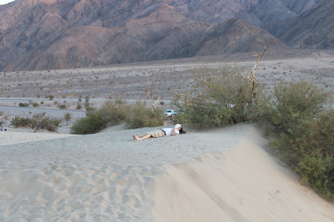 „T&G“ nuotr./Smėlio dykuma Mirties slėnyje