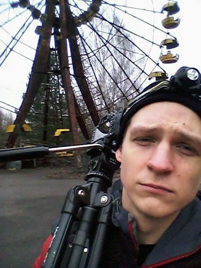 Asmeninė nuotr./Daumantas Liekis Černobylyje