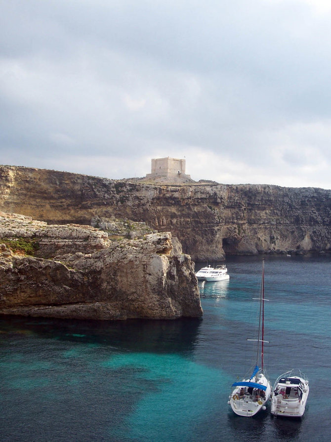 Udriaus Armalio nuotr./Comino salos Šv. Marijos bokštas