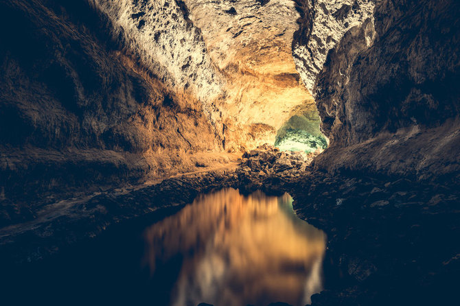 Shutterstock.com/„Atlantidos tuneliu“ vadinamas urvas Lansarotės saloje