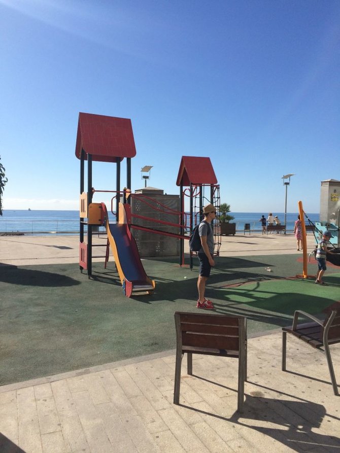 Asmeninės nuotr./Žaidimų aikštelės – viena svarbiausių „lankytinų“ vietų per atostogas su vaikais