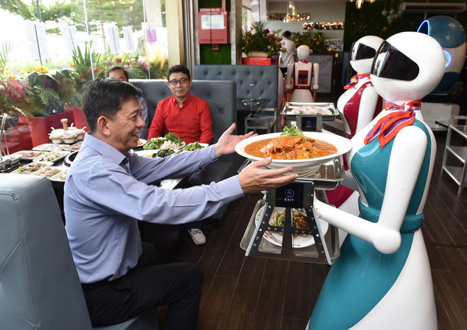 Shutterstock.com/„Dalu robot“ restoranas