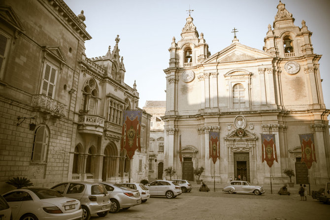 123rf.com/Mdina – senoji Maltos sostinė