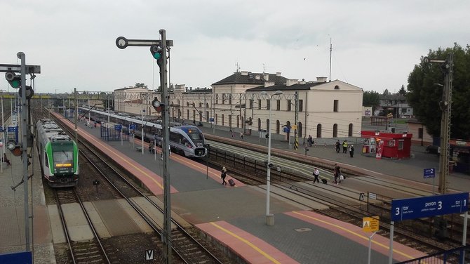 Vaido Mikaičio nuotr./Balstogės geležinkelio stotis