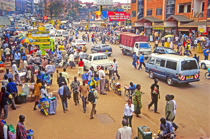 Shutterstock.com/Ugandos sostinė Kampala