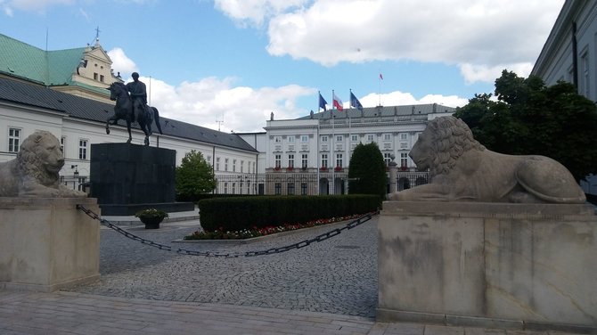 Vaido Mikaičio nuotr./Lenkijos prezidentūra