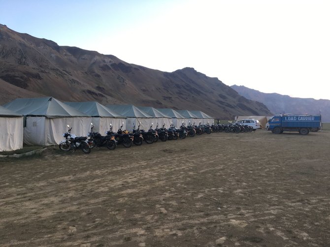 Asmeninė nuotr./Ekstremali kelionė motociklu per Himalajus Indijoje