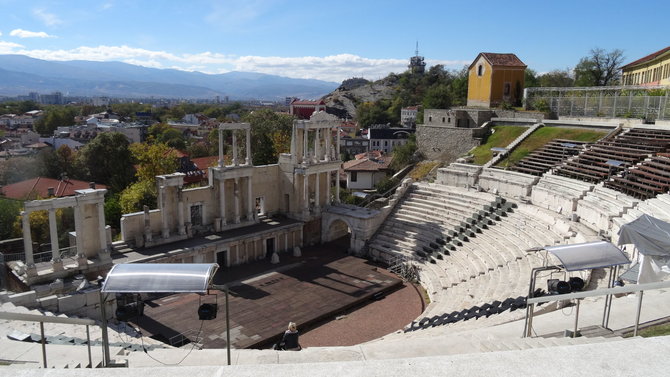 Žydrės Dargužytės nuotr./Romėnų teatras Plovdive