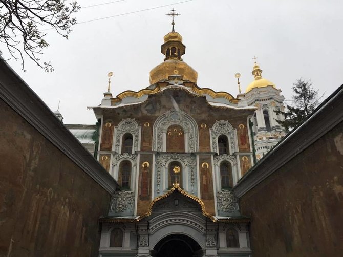Manto Bertulio nuotr./Paauksuotos Kijevo cerkvės