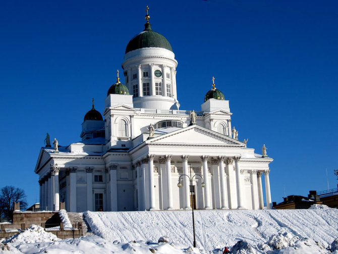 Asmeninė nuotr./Helsinkio katedra