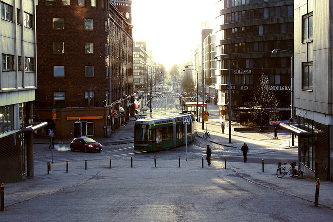 Asmeninė nuotr./Ankstus rytas Helsinkyje