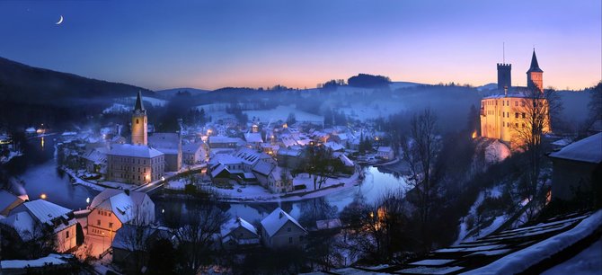 Ladislav Renner nuotr./Rožmberk pilis