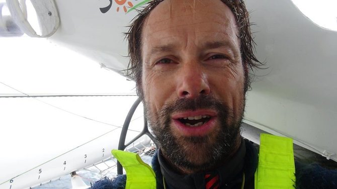 „Facebook“/Team Sodebo Voile nuotr./Thomas Coville