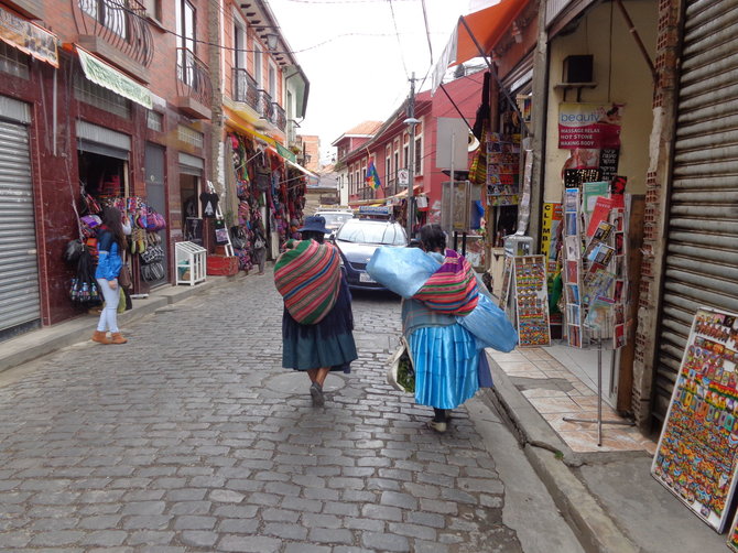 Gabijos Lebednykaitės nuotr./La Pasas – vienas didžiausių ir žinomiausių miestų Bolivijoje