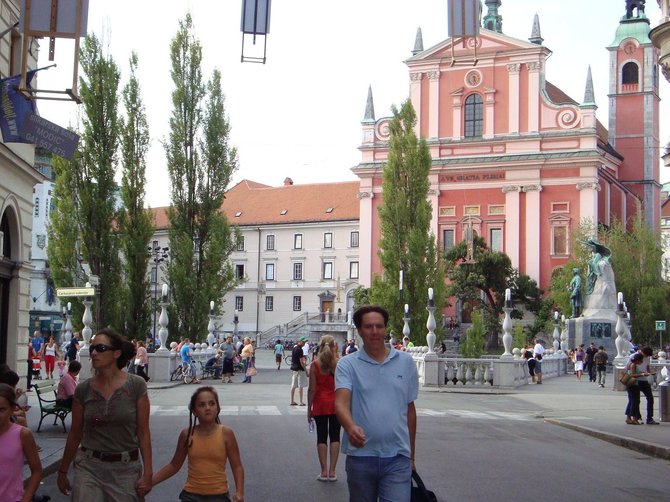 Vaido Mikaičio nuotr./Kasdienis gyvenimas Slovėnijos sostinėje