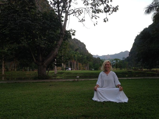 Asmeninė nuotr./Noplan.lt/Viktorija Wat Tam Wua Forest vienuolyne Tailande